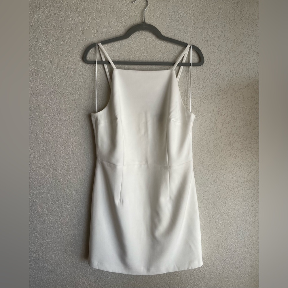 French Connection Whisper Light Square Neck Dress